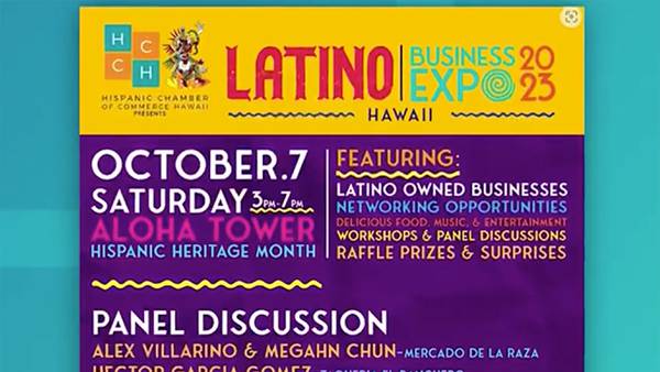 The Hispanic Chamber of Commerce Hawaii to feature the first Latino Business Expo