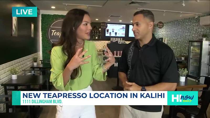 Teapresso Opens New Location in Kalihi