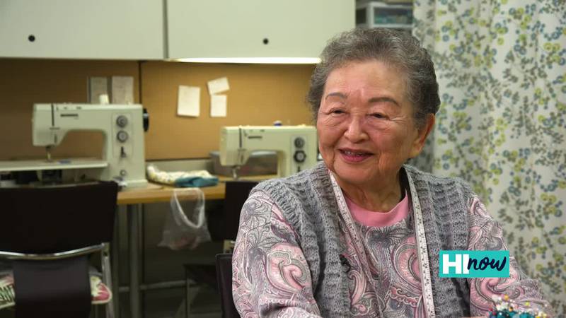 Kupuna Wisdom: Gertrude Ogawa talks about the joy of sewing
