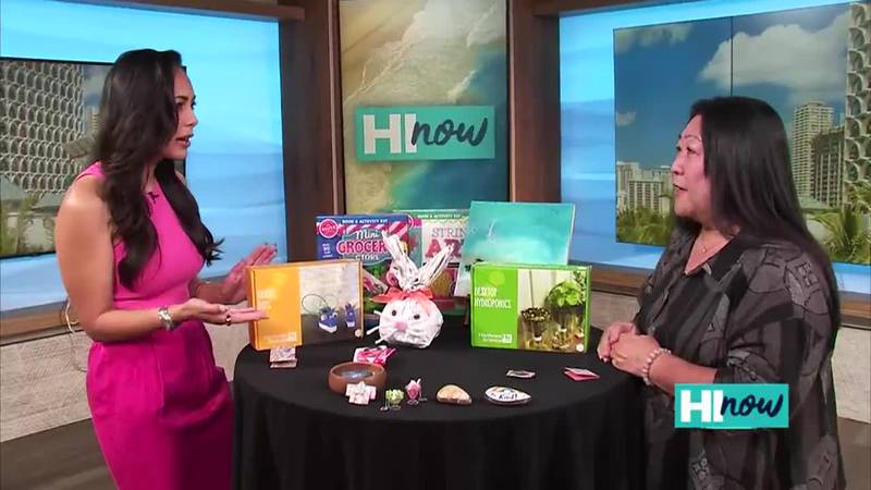 Ben Franklin has all the spring crafts for keiki and adults