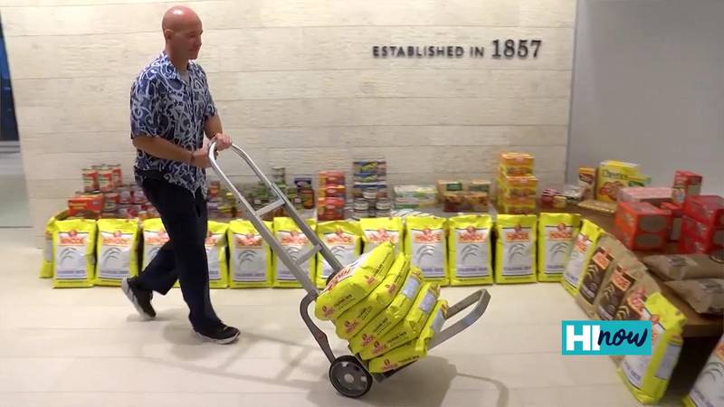 Hawaii Foodbank & Par Hawaii partner to help volcano victims, food & supplies needed