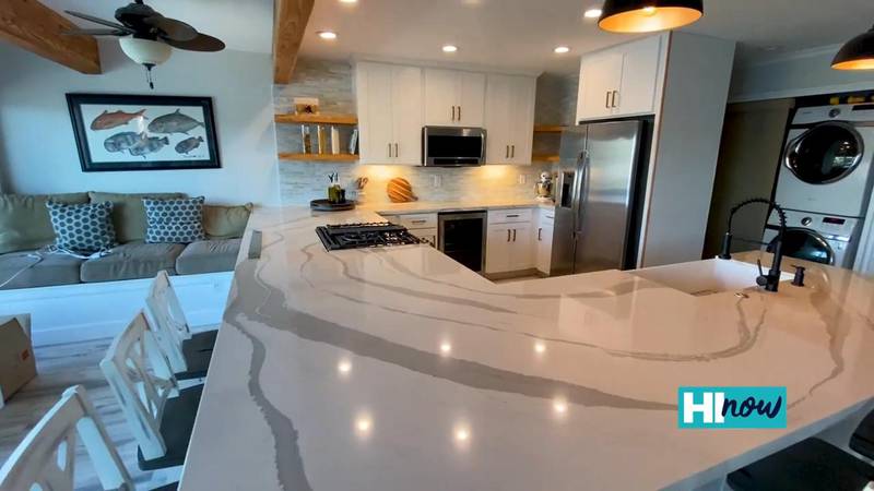Kanoe Gibson reveals dream kitchen powered by Hawaii Gas