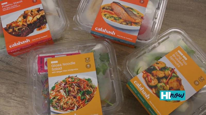 HI Now hosts try out Calabash Meal Kits from Foodland
