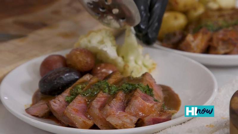 Prepare your own steak dinner for two from Roy’s Hawaii Kai