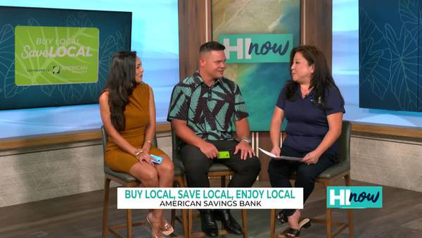 Join American Savings Bank special Buy Local Promotion