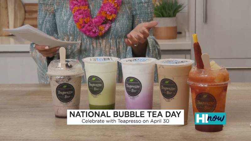 Celebrate National Bubble Tea Day with Teapresso Bar